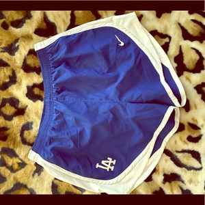 Dodgers training shorts